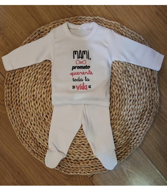 Pijama frase mami