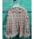 Vestido cuadro rosa