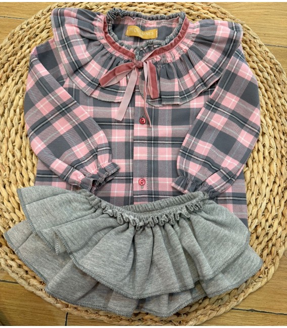 Conjunto cuadro rosa