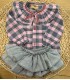 Conjunto cuadro rosa