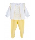 Conjunto polaina frisa