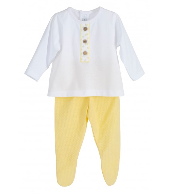 Conjunto polaina frisa