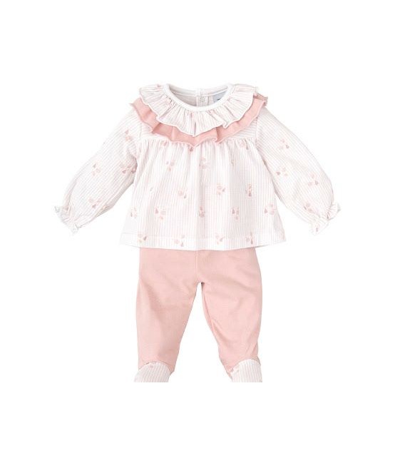 Conjunto polaina Volante Fantasia