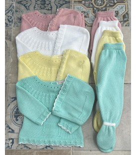 Conjunto de 3 piezas de hilo bonito