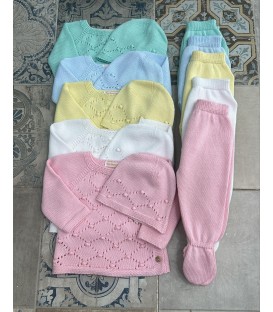 Conjunto de 3 piezas de hilo elegante