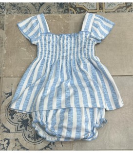 Conjunto de dos piezas rayas