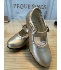 Tacones Dorado