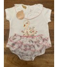 conjunto cisnes y rosas