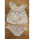 conjunto baño floral