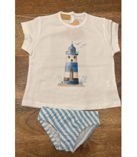 conjunto baño faro azul