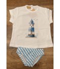 conjunto baño faro azul
