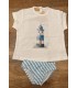 conjunto baño faro azul