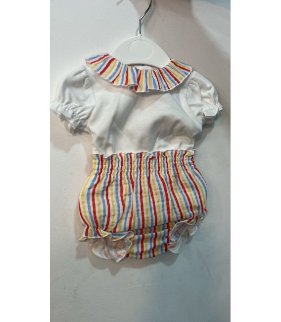 Conjunto pololo rayas