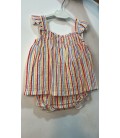 vestido de rayas
