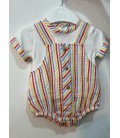 Conjunto peto con camiseta raya