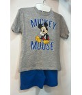 Conjunto Mickey grisáceo