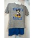 Conjunto Mickey grisáceo