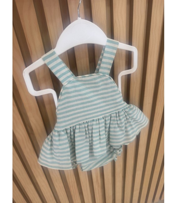 ranita de raya verde