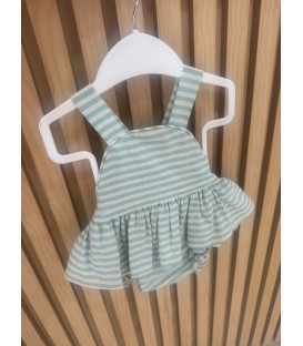 ranita de raya verde
