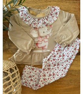 Conjunto leggins elefante baby