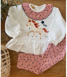 Conjunto leggins Unicornio