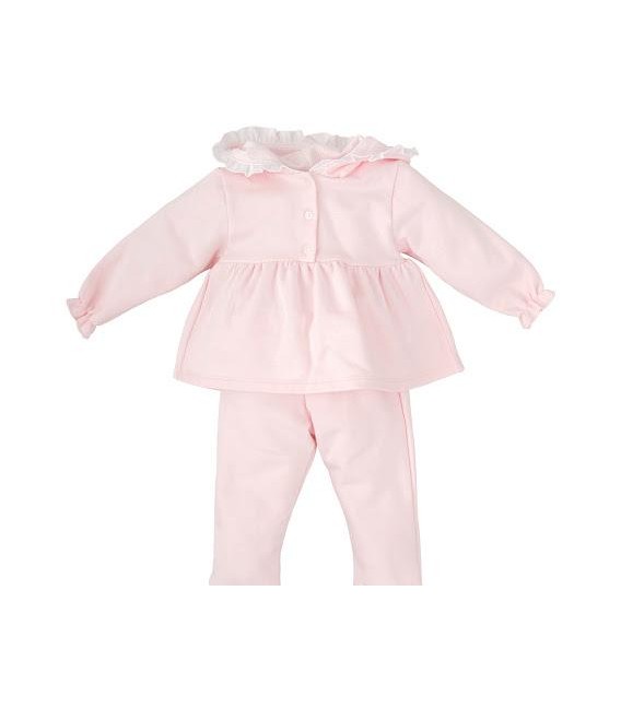 Chándal rosa bebe especial