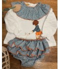 Conjunto niña oveja