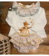Conjunto ardilla mariposa