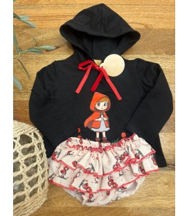 Conjunto caperucita roja