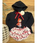 Conjunto caperucita roja