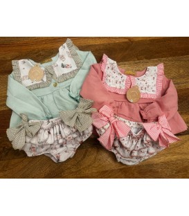 conjunto cuello babero