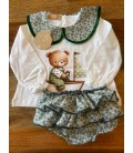 conjunto oso barquito