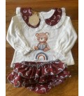 conjunto oso arcoiris