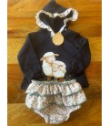 conjunto ovejas sudadera