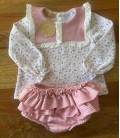 conjunto cuello vichy dulce