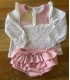 conjunto cuello vichy dulce