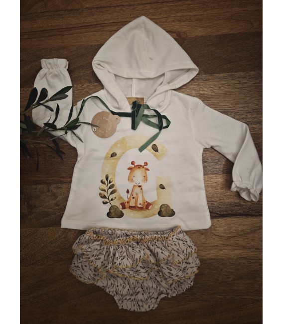 conjunto sudadera inicial G