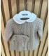 Bombacho de lana cuello bebe con gorro