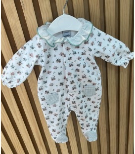 Pijama enterizo floral