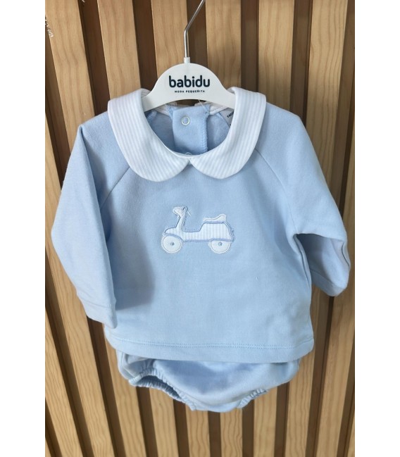 Conjunto cubre pañal Bicicleta niño