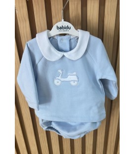 Conjunto cubre pañal Bicicleta niño