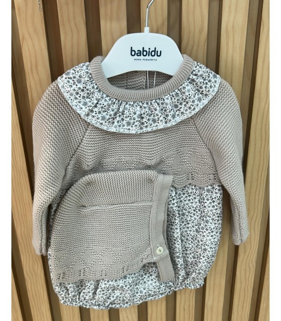 Bombacho camel floral