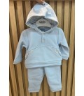 Chandal celeste rayas