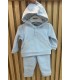 Chandal celeste rayas