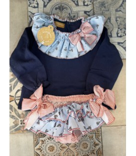 Conjunto marino y celeste