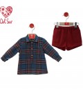 Conjunto Pantalón corto Familia Cintas
