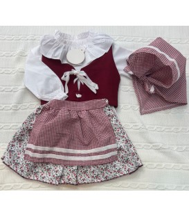 Pastorcita Burdeos/Marino