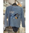 Pijama Bluey celeste