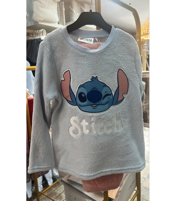 Pijama stich tonos celeste