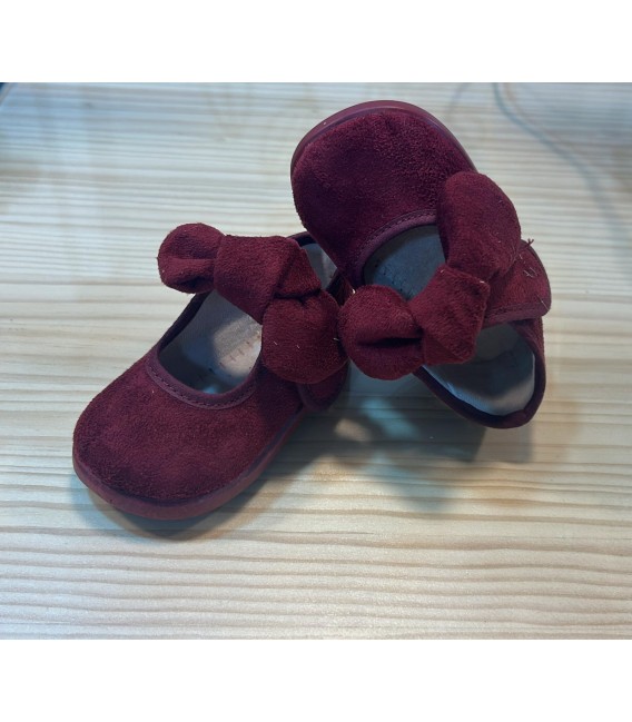 Merceditas lazada 155/10 Burdeos